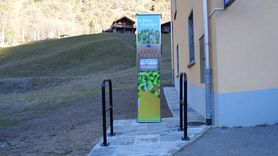 Station de recharge pour vélos électriques de Campo Vallemaggia
