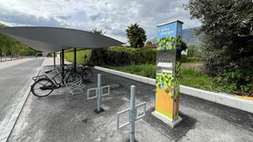 Stazione di ricarica E-Bike Porto Patriziale Ascona