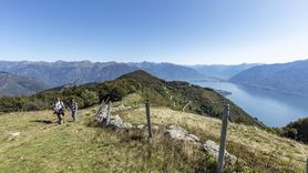 Con gli incredibili panorami tra la Valle Onsernone e il Lago Maggiore