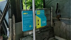 Station de recharge pour vélos électriques de l'Alpe di Neggia
