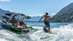 Water sports on Lake Maggiore