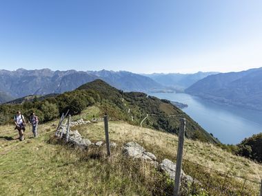 Con gli incredibili panorami tra la Valle Onsernone e il Lago Maggiore