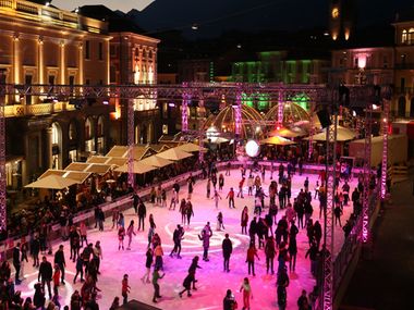Locarno on Ice, a winter village to melt the heart