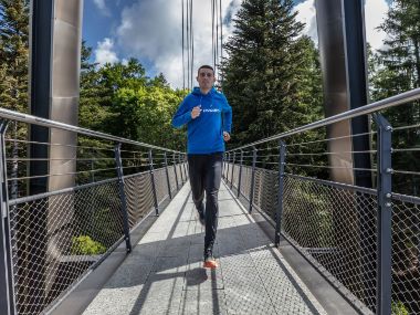 Laufend zwischen den Gipfeln: Roberto Delorenzi 