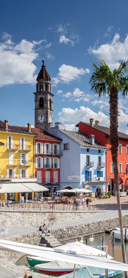 A tour of Ascona is relaxation as its best
