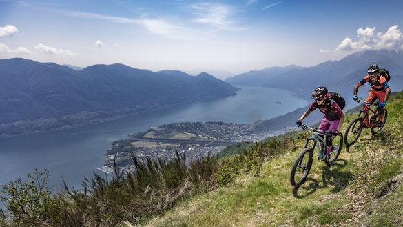 Ascona-Locarno à velo