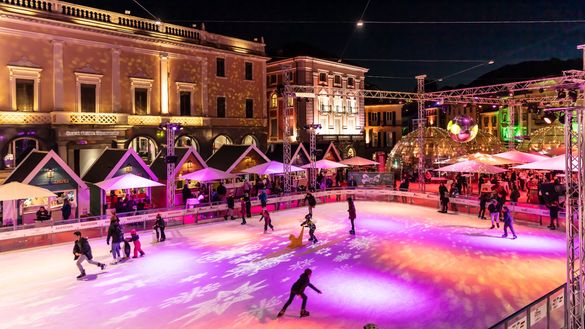 Locarno on Ice, a winter village to melt the heart
