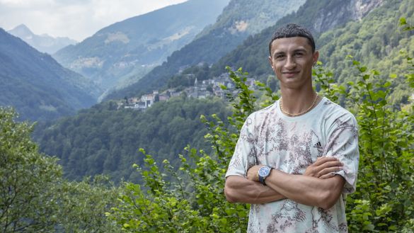 Ricky Petrucciani, der aufgehende Stern am Leichtathletik-Himmel 