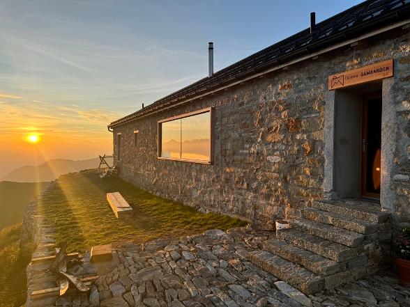 Mountain hut Gambarogno