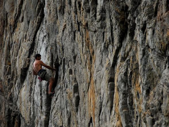 Arrampicata di Brontallo