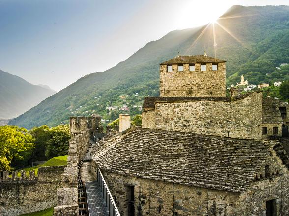 Die Festung von Bellinzona 